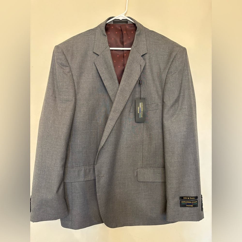 Alexander Julian Classic Vintage Gray Sport Coat